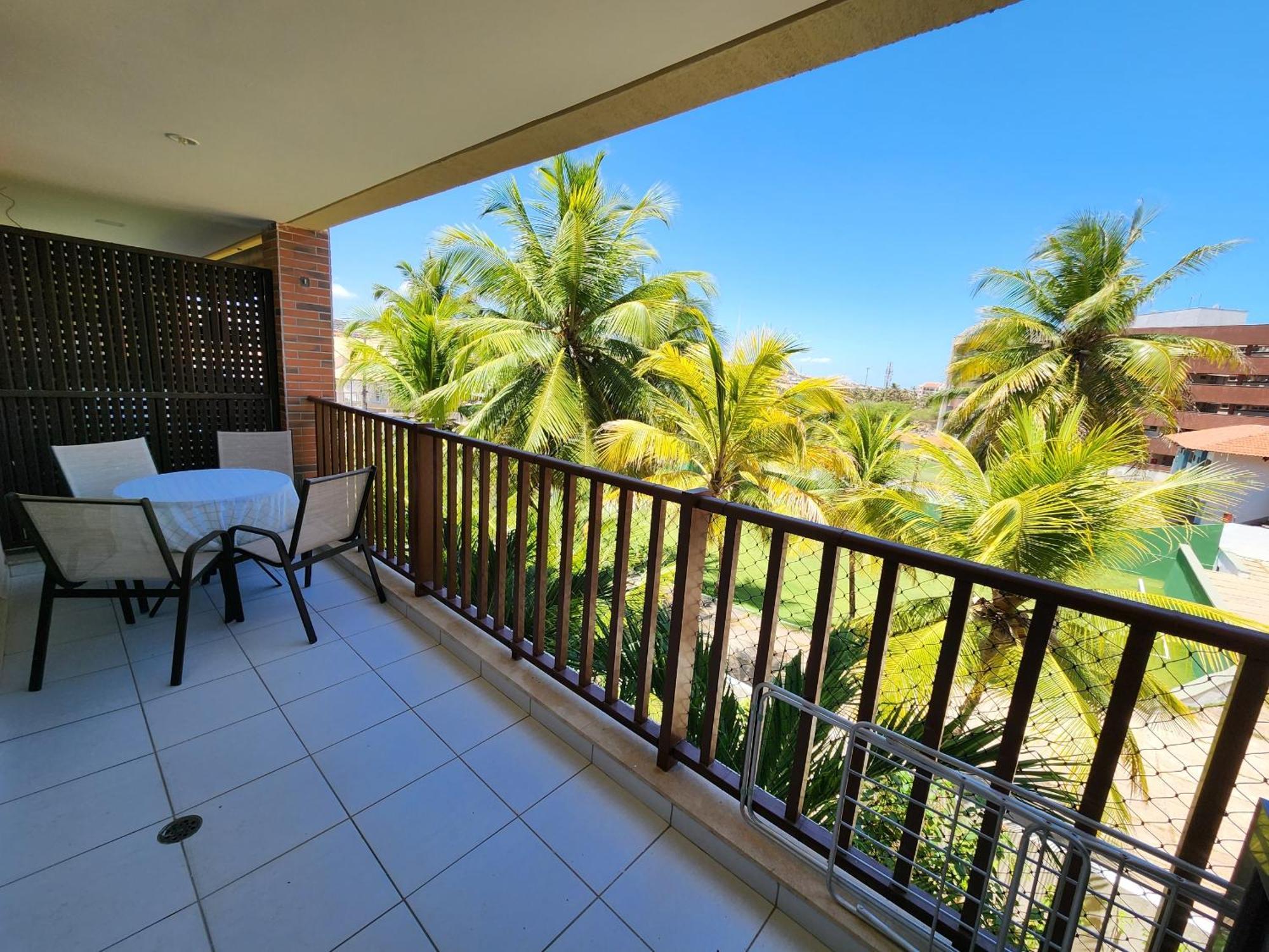 Living - Com 2 Quartos - Pe Na Areia Apartment Aquiraz